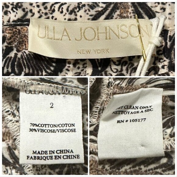 Ulla Johnson Aina Dres in Yarrow, Size 2, New with tag - Picture 13 of 15